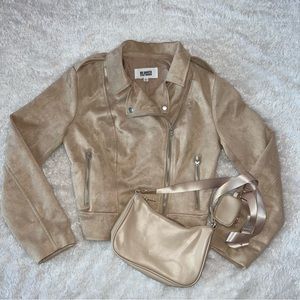 Suede Camel Jacket